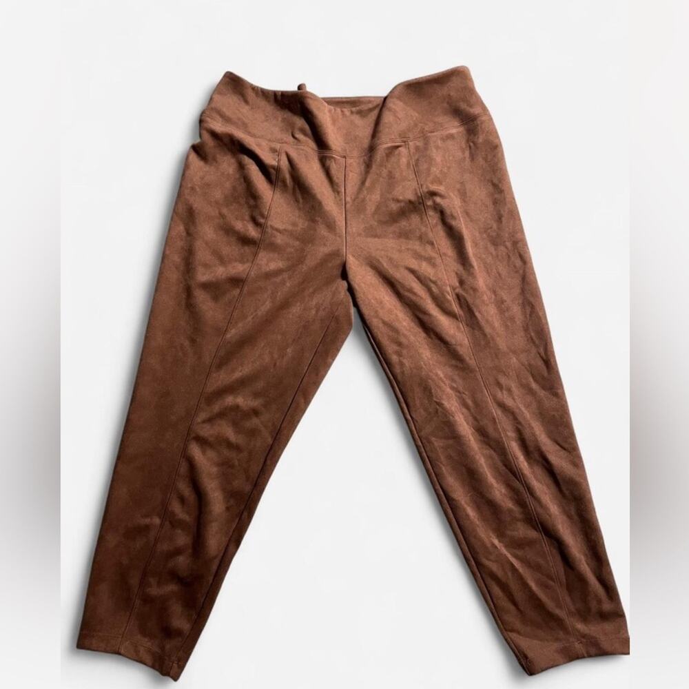 Cottage Faux suede leggings